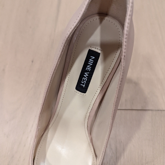 Nine West Nude Stiletto Heels - Picture 8 of 11